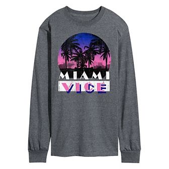 Men's Miami Vice That Life Long Sleeve Graphic Tee