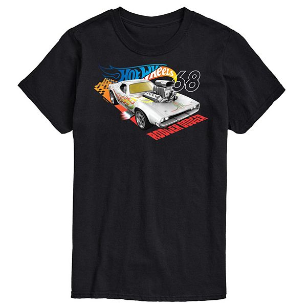 Big & Tall Hot Wheels Rodger Dodger Graphic Tee
