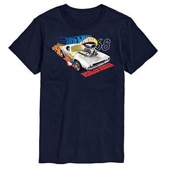Big & Tall Hot Wheels Rodger Dodger Graphic Tee