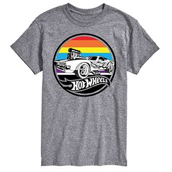 Big & Tall Hot Wheels Flame Car Ride Graphic Tee