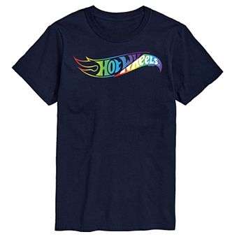 Big & Tall Hot Wheels Pride Wheels Graphic Tee