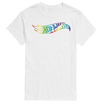 Big & Tall Hot Wheels Pride Wheels Graphic Tee