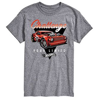 Big & Tall Hot Wheels Challenge Your Limits Graphic Tee