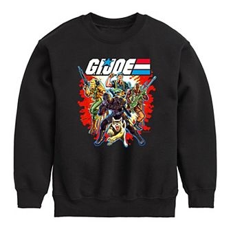 Boys GI Joe Group Graphic Fleece