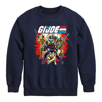 Boys GI Joe Group Graphic Fleece