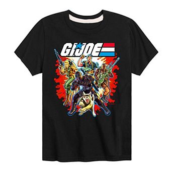 Boys GI Joe Group Graphic Tee