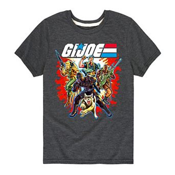 Boys GI Joe Group Graphic Tee