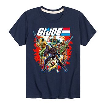 Boys GI Joe Group Graphic Tee