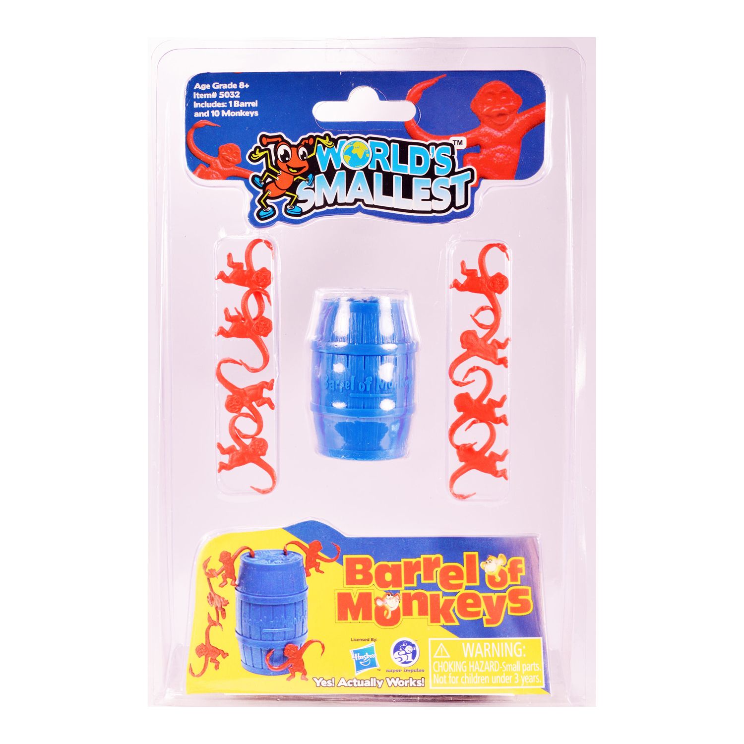 Детские фигурки Super Impulse Worlds Smallest Barrel of Monkey's — фото 1