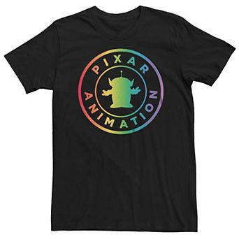 Disney / Pixar's Animation Rainbow Logo Big & Tall Graphic Tee