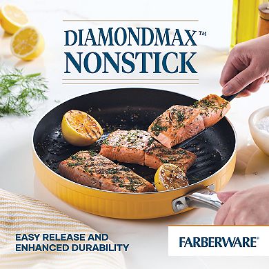 Farberware® Style 11.25-in. Nonstick Cookware Deep Round Grill Pan