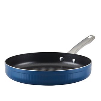 Farberware® Style 11.25 in Nonstick Cookware Deep Round Grill Pan