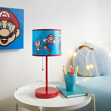 Idea Nuova Nintendo Super Mario Table Stick Lamp
