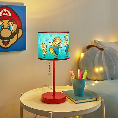 Idea Nuova Nintendo Super Mario Table Stick Lamp