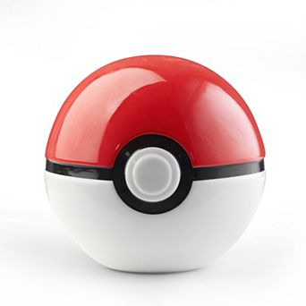 Idea Nuova Pokemon Poke Ball Ceramic Figural Table Lamp