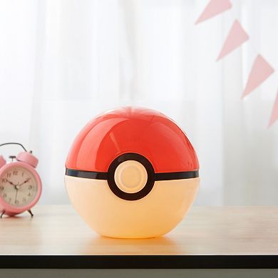 Idea Nuova Pokemon Poke Ball Ceramic Figural Table Lamp