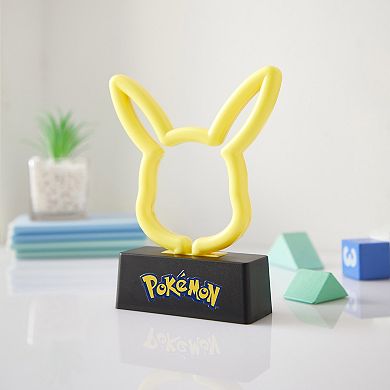 Idea Nuova Pokémon Pikachu LED Neon Table Lamp