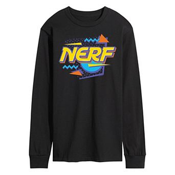 Men's Nerf 90s Logo Long Sleeve Graphic Tee