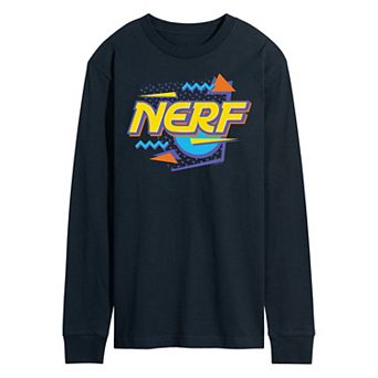 Men's Nerf 90s Logo Long Sleeve Graphic Tee