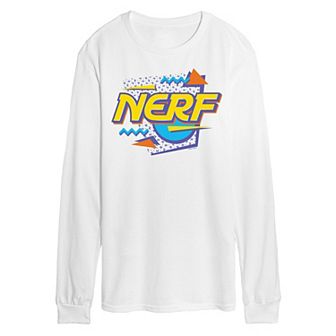 Men's Nerf 90s Logo Long Sleeve Graphic Tee