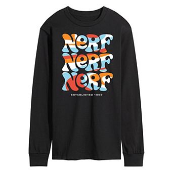 Men's Nerf Retro Long Sleeve Graphic Tee