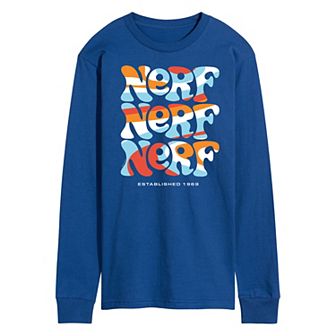 Men's Nerf Retro Long Sleeve Graphic Tee