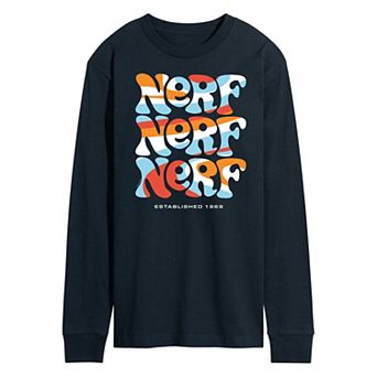 Men's Nerf Retro Long Sleeve Graphic Tee