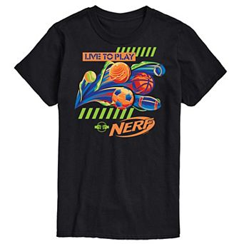 Men's Nerf Live To Play Graphic Tee