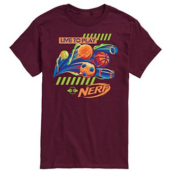 Men's Nerf Live To Play Graphic Tee