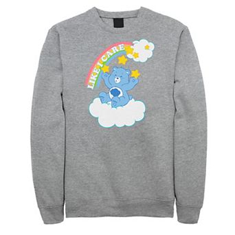 Big & Tall Care Bears Grumpy Bear Like I Care Fleece Sweatshirt
