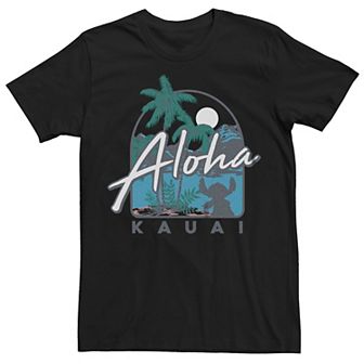 Disney's Lilo & Stitch Men's Aloha Kauai Destination Tee