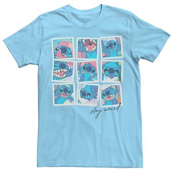 Disney's Lilo & Stitch Men's Stay Weird And Make Silly Faces Tee