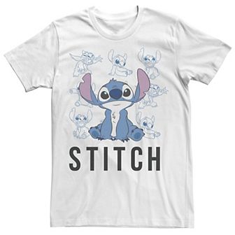 Disney's Lilo & Stitch Men's Just Adorable Stitch Sketches Tee