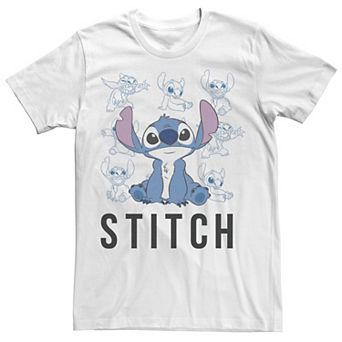Disney's Lilo & Stitch Men's Just Adorable Stitch Sketches Tee