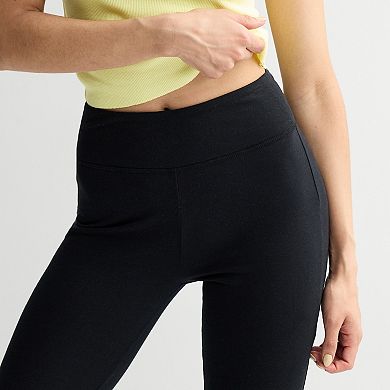 Junior's SO® Fave High-Rise Flare Leggings