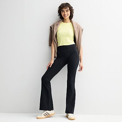 Junior's SO® Fave High-Rise Flare Leggings