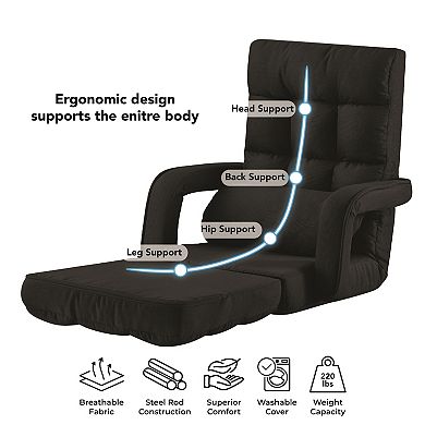 Esmee Recliner/Floor Chair 5 Adjustable Positions