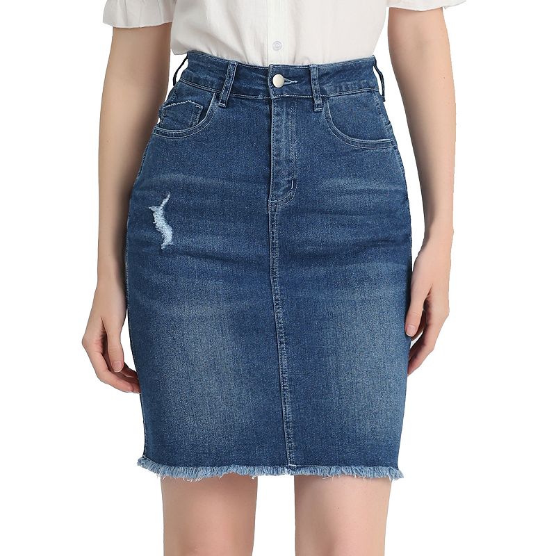 Denim pencil skirt at kohl's hotsell