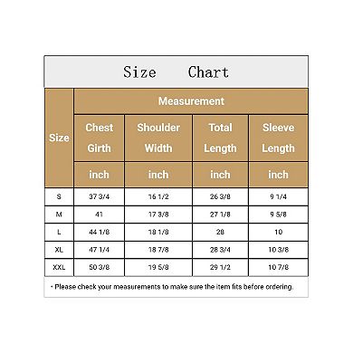 Men's Summer Short Sleeve Solid Color Golf Polo Shirts