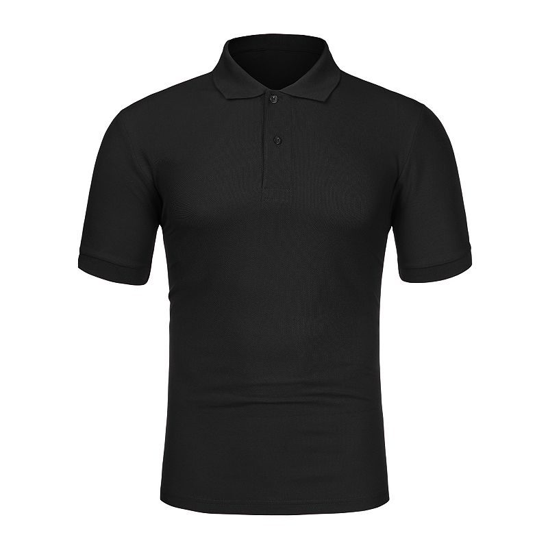 Kohls black polo shirts sales