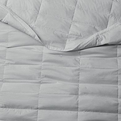 Unikome TENCEL Lyocell Luxury Quilted 75% White Down Lightweight Natural Cooling Blanket