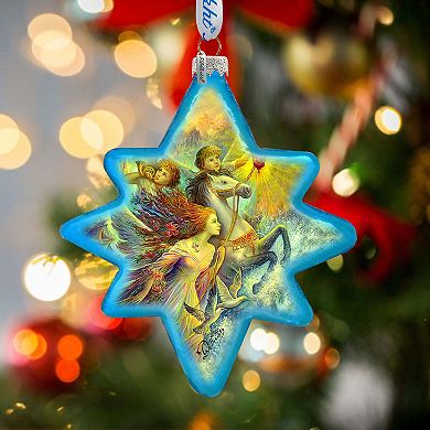 G.Debrekht Lightning Your Way Glass Ornament by G. DeBrekht Decor Christmas Decor - 755-045