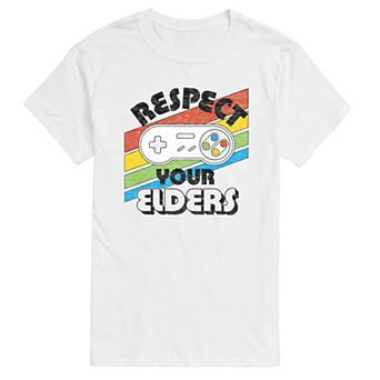 Big & Tall Respect Your Elders Graphic Tee