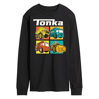 Men's Tonka Grid Long Sleeve Graphic Tee