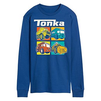 Men's Tonka Grid Long Sleeve Graphic Tee