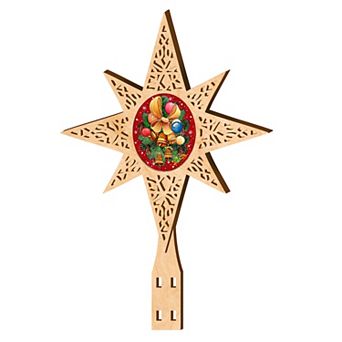 G.Debrekht Classic Christmas Tree Topper by G. DeBrekht Christmas Decor - 89499