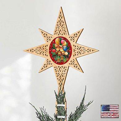 G.Debrekht Classic Christmas Tree Topper by G. DeBrekht Christmas Decor - 89499