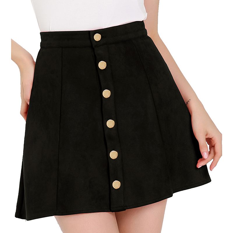 Black jean skirt outlet kohls