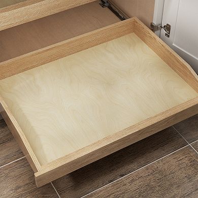 14 in. Wood Cabinet Pull Out Drawer