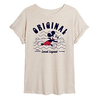 Disney's Mickey Mouse Juniors' Original Local Legend Oversized Tee